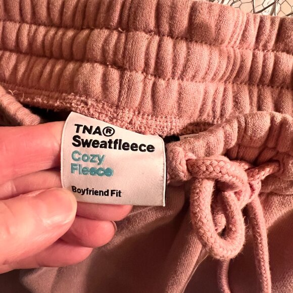 TNA Sweatfleece Cozy Fleece Boyfriend Fit - Picture 4 of 5